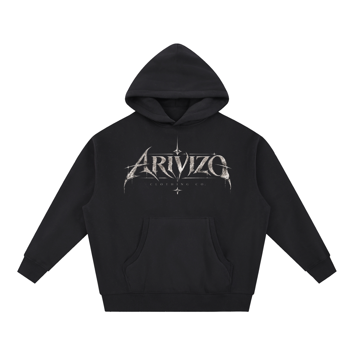 Arivizo | Oversized Boxy Fit Fleece Hoodie