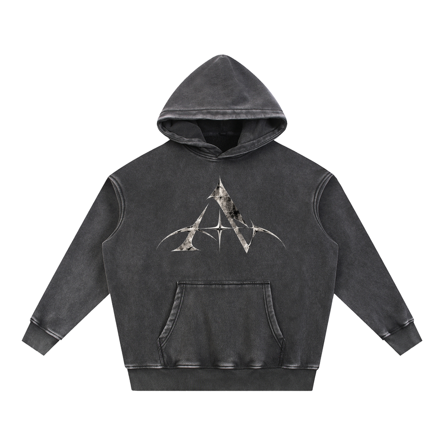 Arivizo Snow Wash Fleece Oversize Hoodie