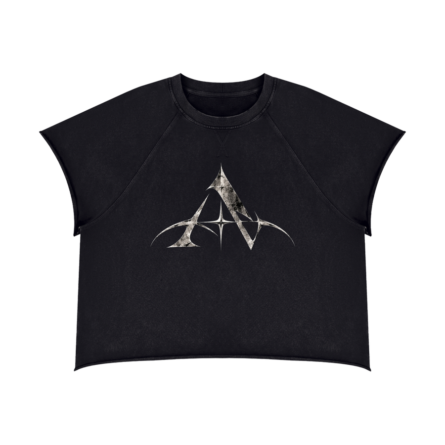 Arivizo Vintage Wash Raw Edge Boxy T-Shirt