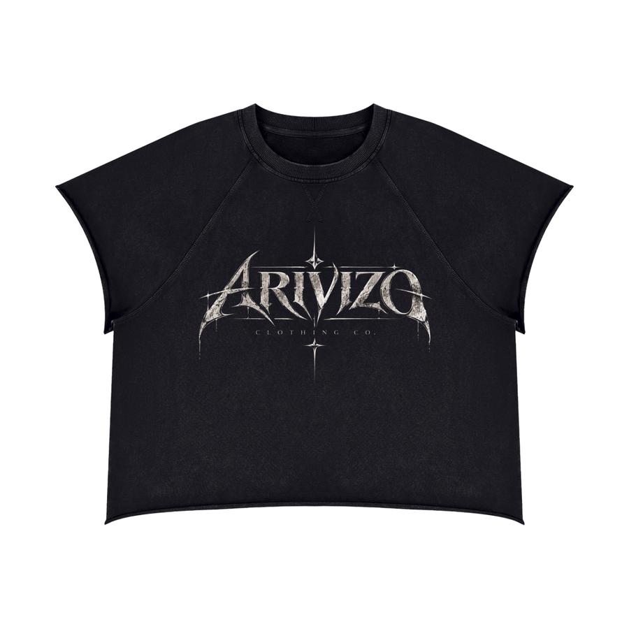 Arivizo | Vintage Wash Raw Edge Boxy T-Shirt