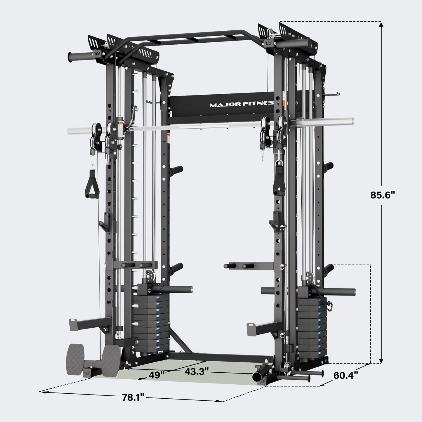 Major Fitness Drone MAX V Smith Machine