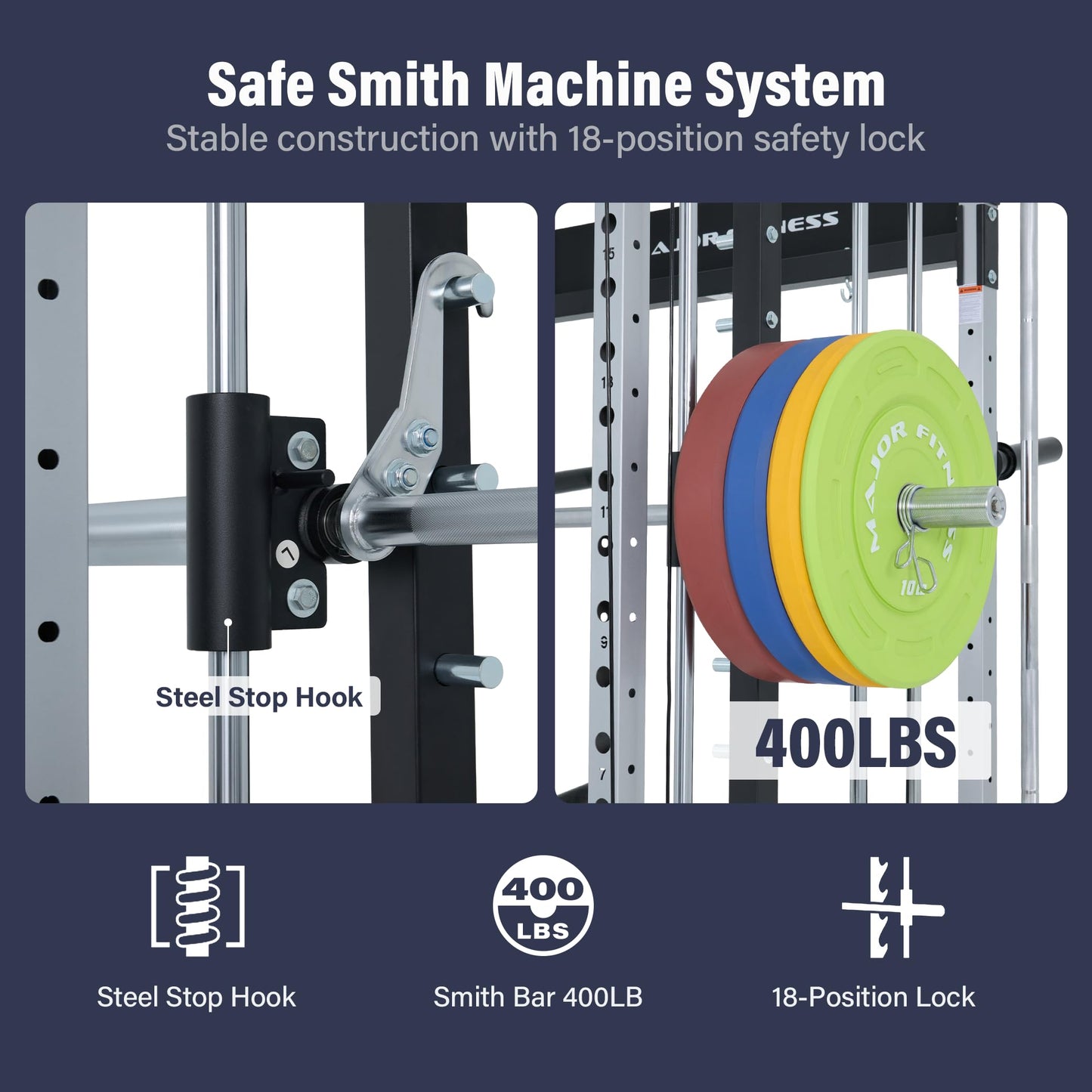 Major Fitness Drone MAX V Smith Machine